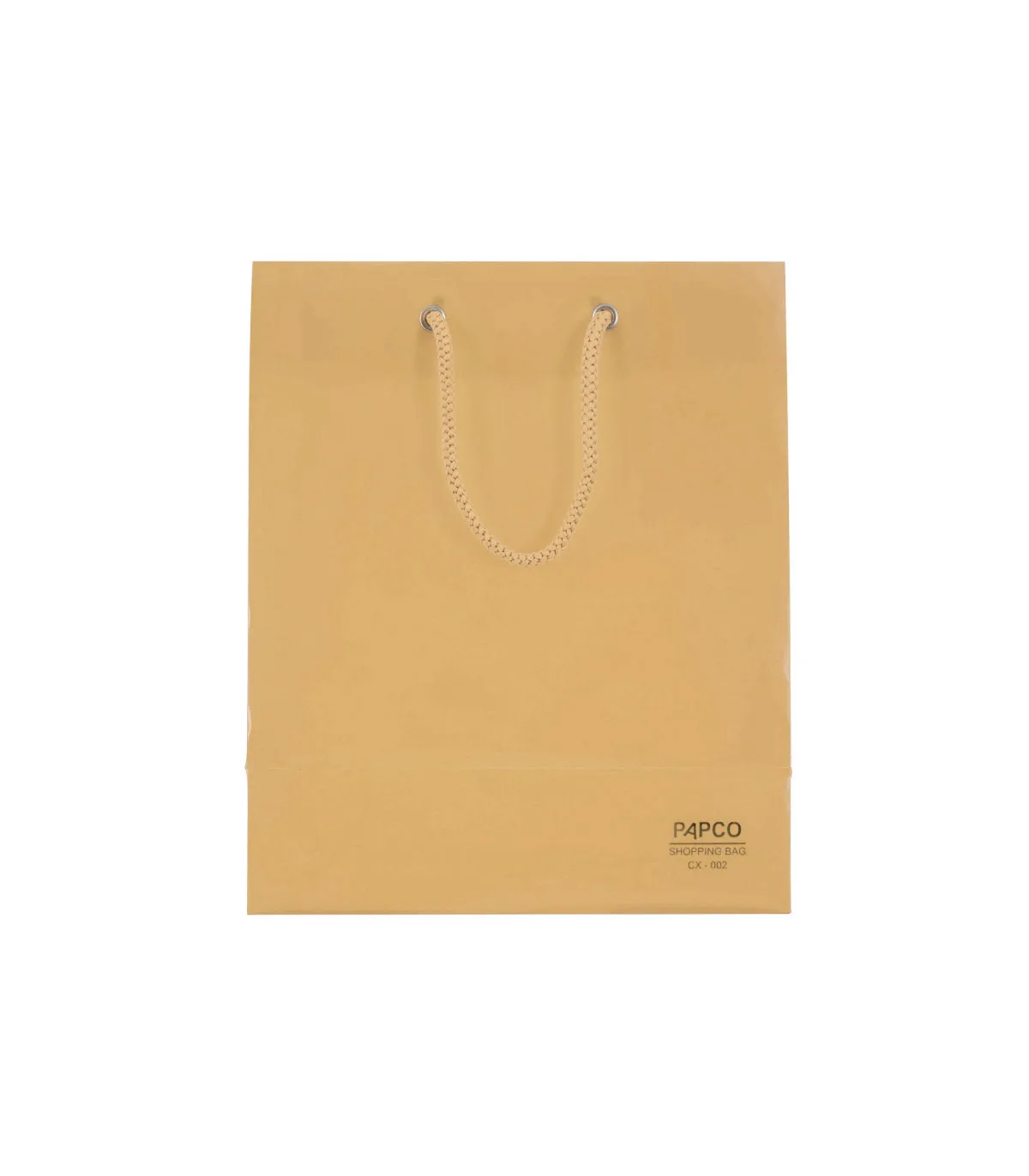 ساک دستی PP بزرگ 2 عمودی 41 × 34/5 cm کرم پاپکو