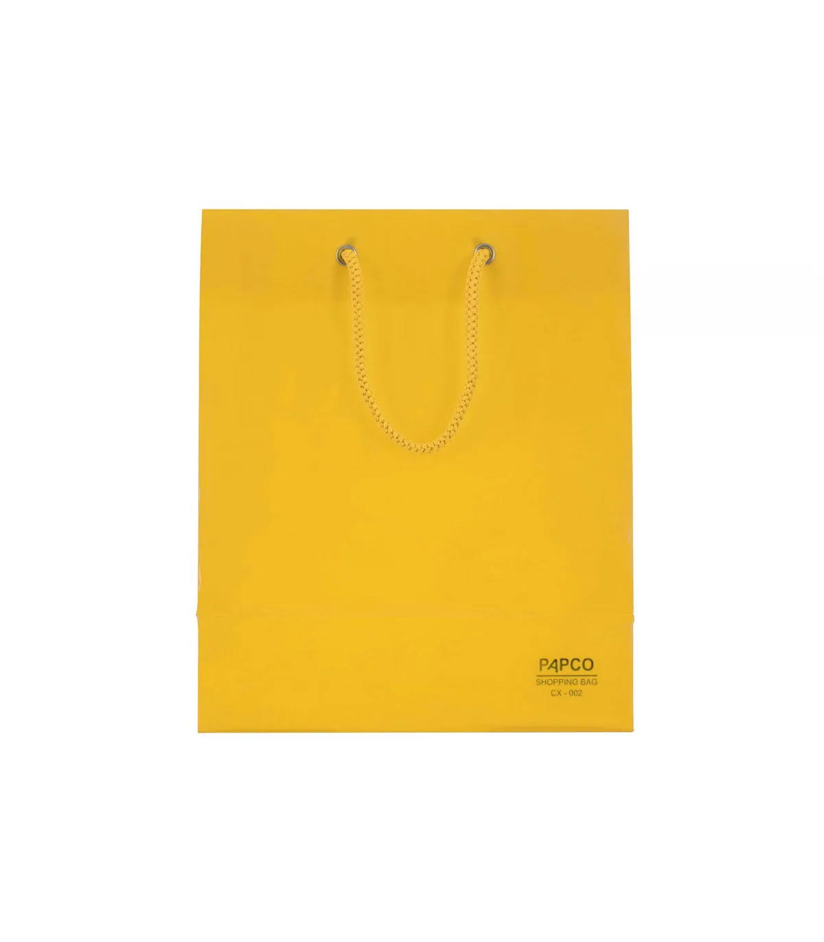 ساک دستی PP بزرگ 2 عمودی 41 × 34/5 cm زرد پاپکو