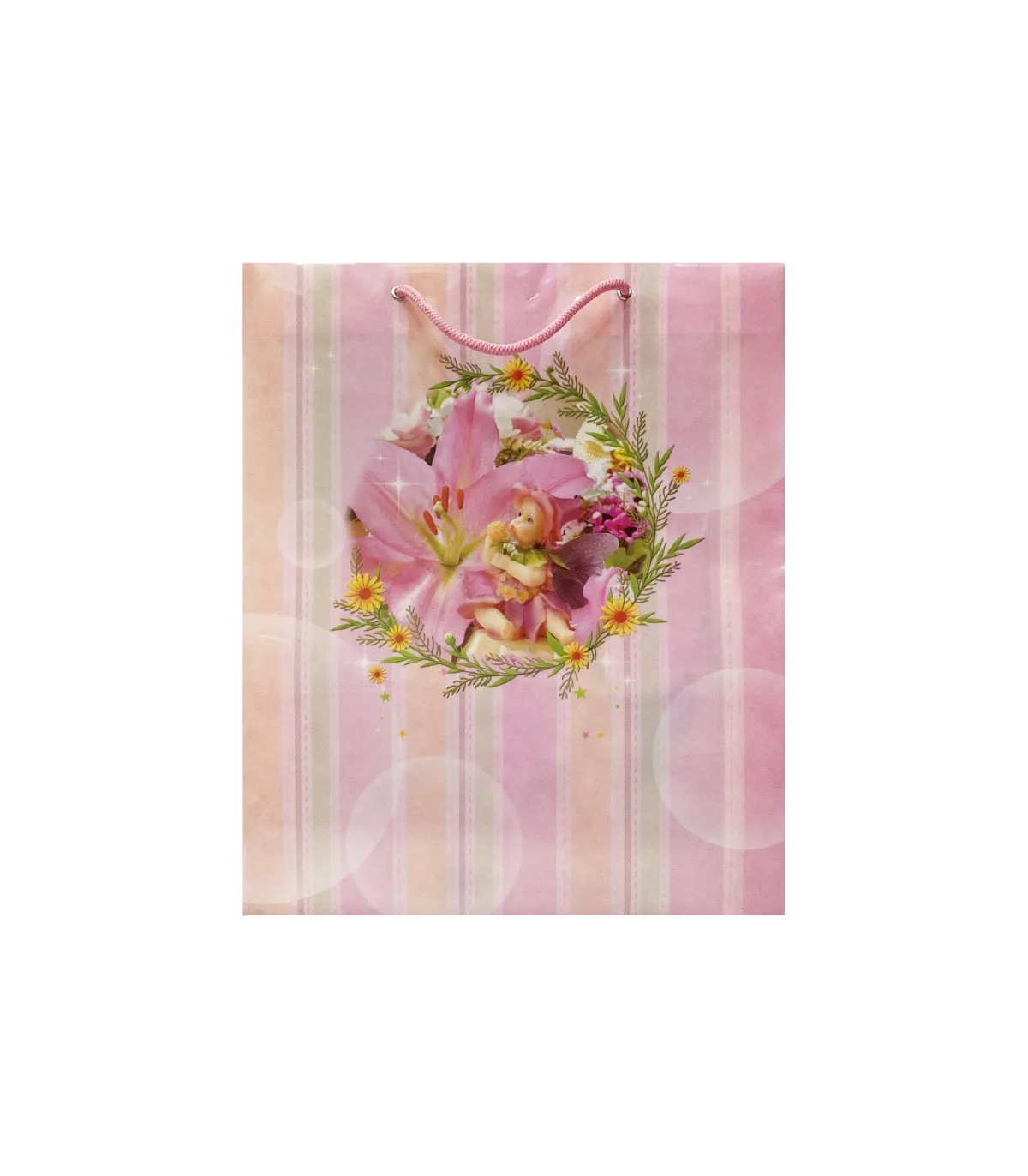 ساک دستی PP طرح دار بزرگ عمودی – 41 × 34/5 cm عطف 10 1129-27 پاپکو