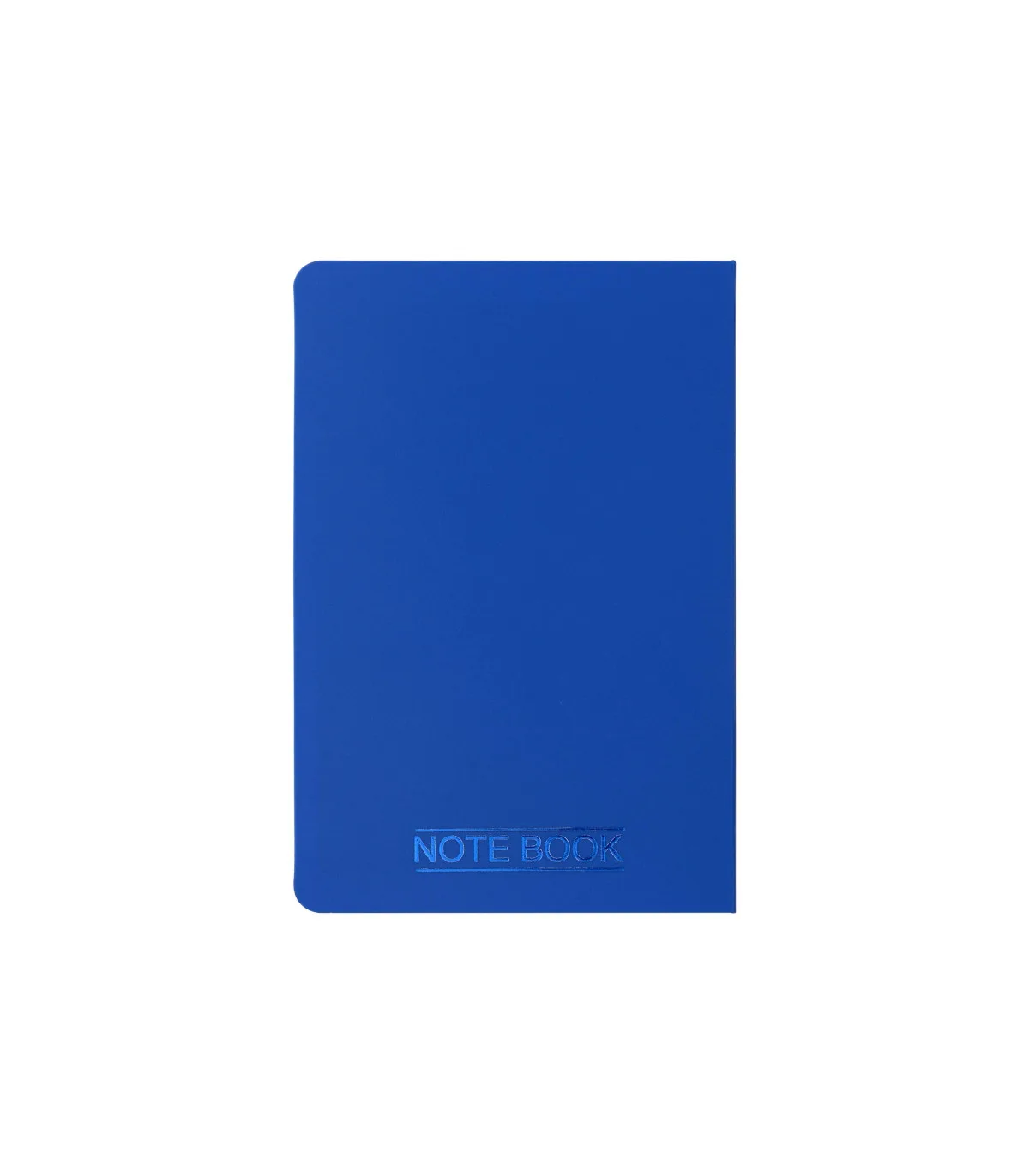 دفتر یادداشت یک خط جلد PP قفل دار 120 برگ - 14/5 × 9/8 cm آبی پاپکو