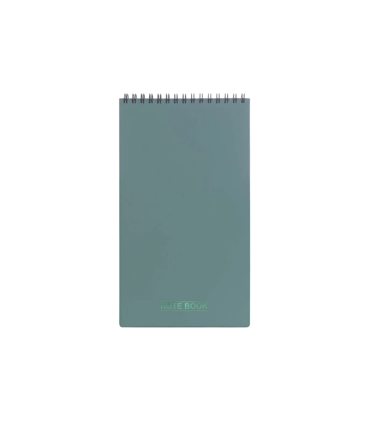 دفتر یادداشت یک خط مهندسی جلد PP فنر دوبل از بالا 80 برگ - 23 × 13 cm سدری پاپکو
