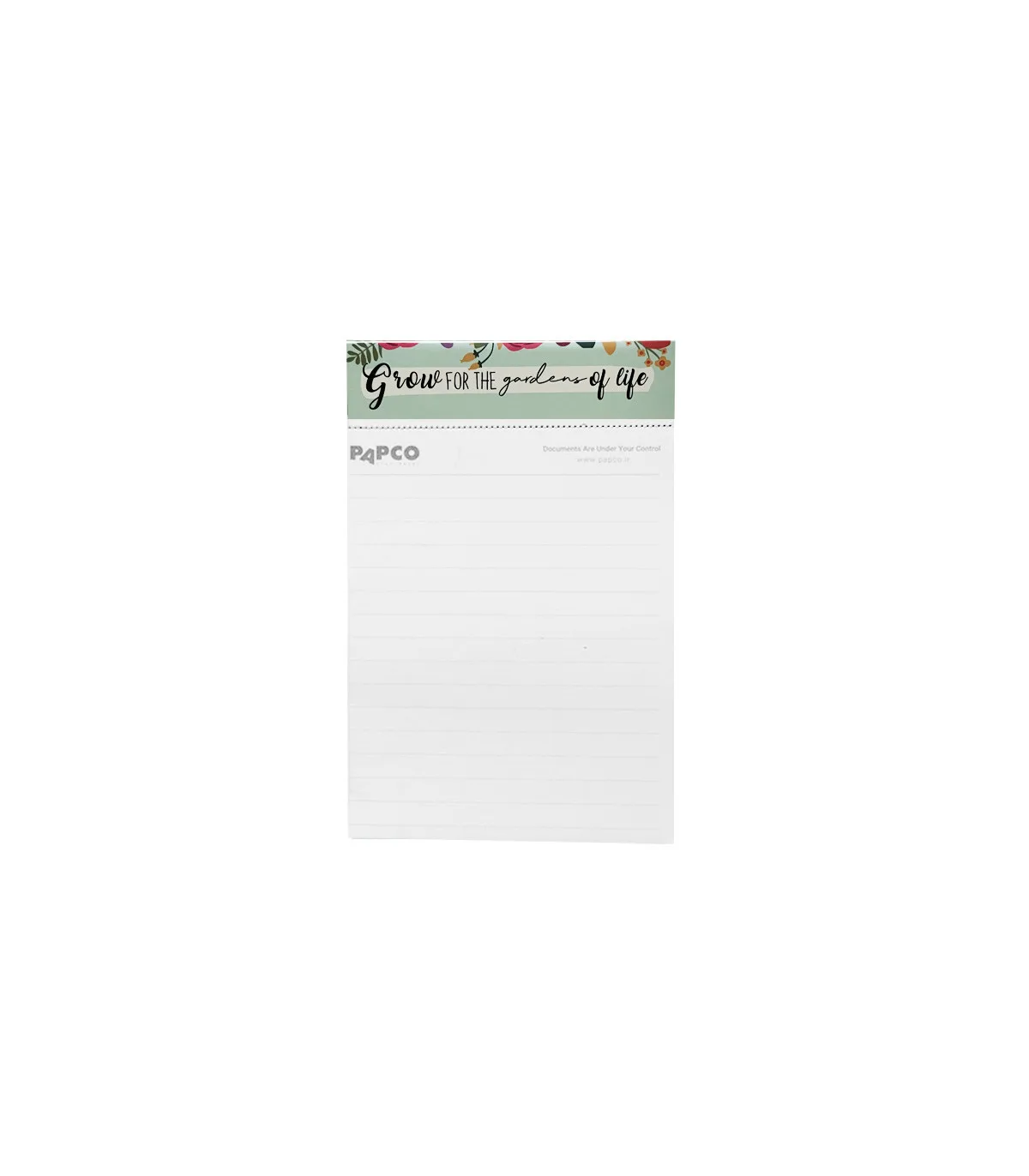 دفتر نوت پد یک خط قابل حمل پرفراژدار 100 برگ – 19 × 12 cm 68611 پاپکو