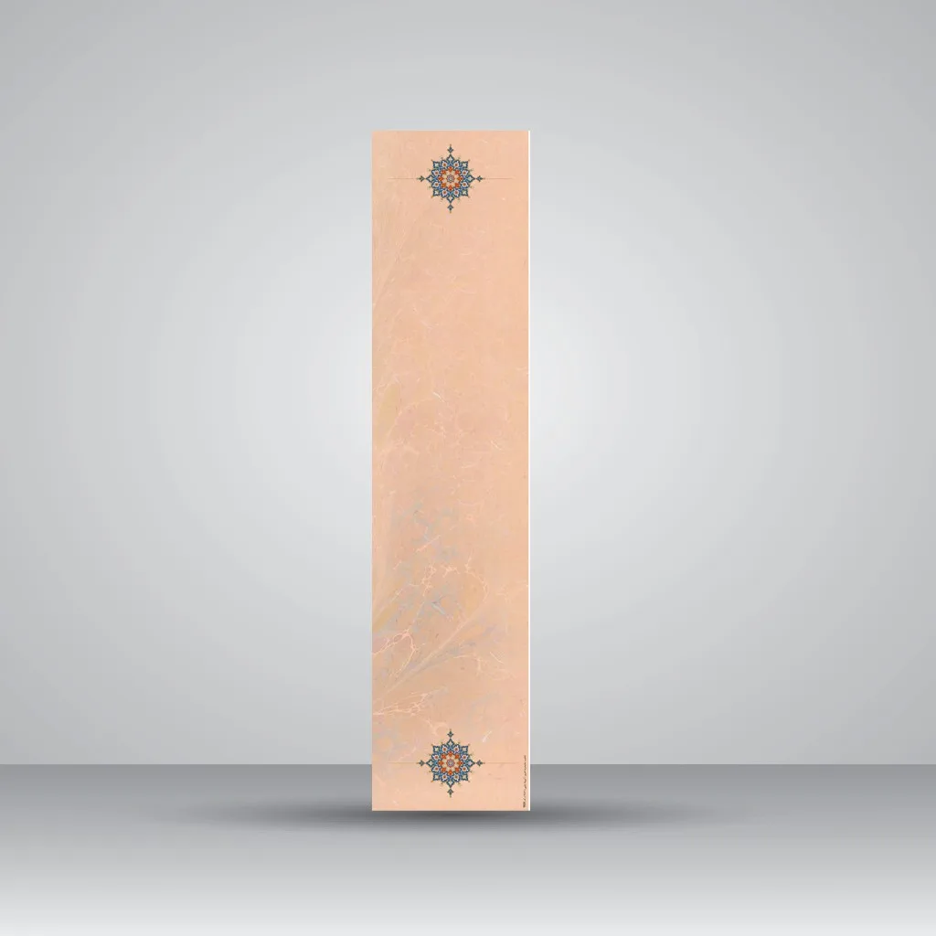 کاغذ ابر و باد تذهیب دار کد 924، سایز 70*16 cm (بسته 10 عددی)