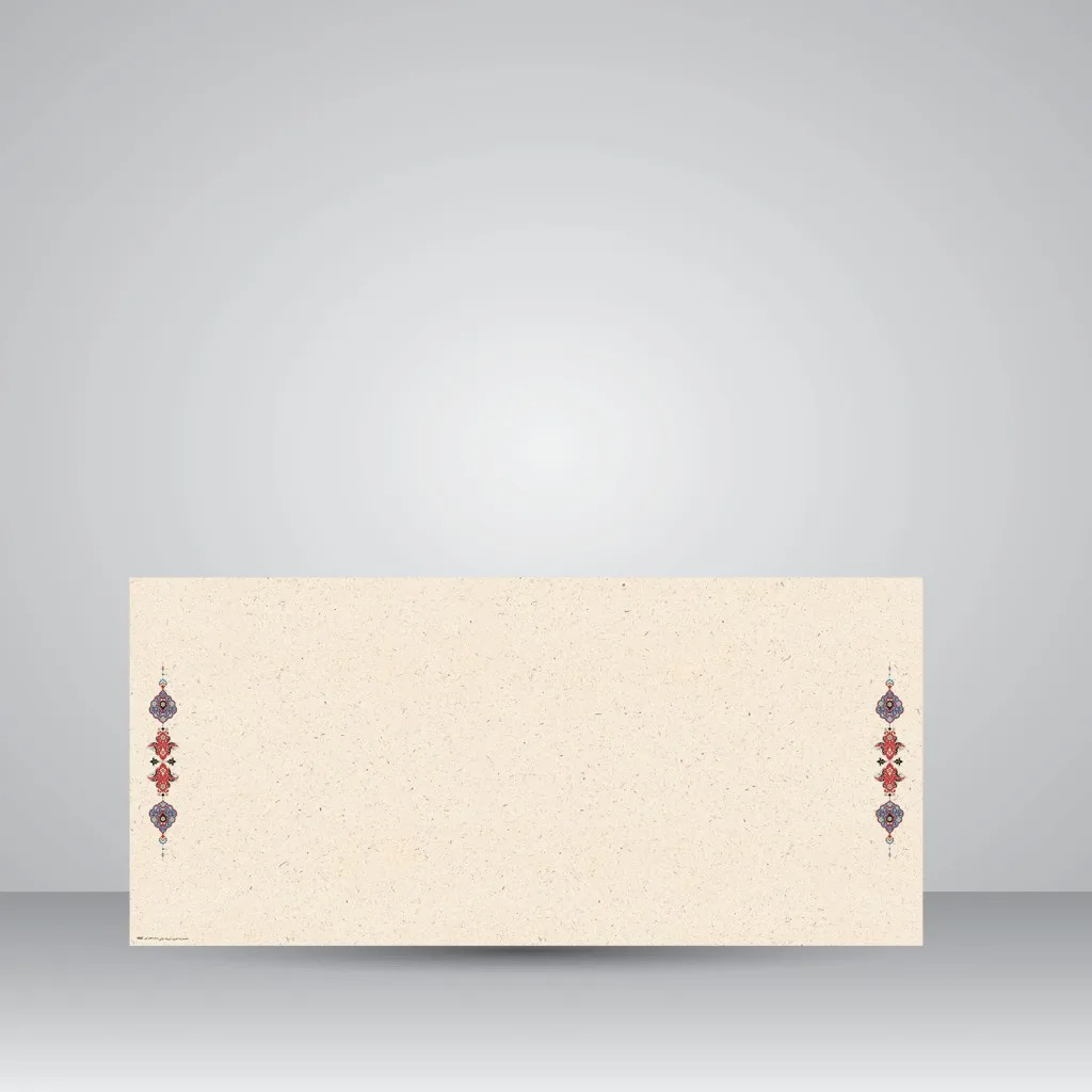 کاغذ تذهیب بافت دار چاپی کد 947، سایز 70*33 cm (بسته 10 عددی)