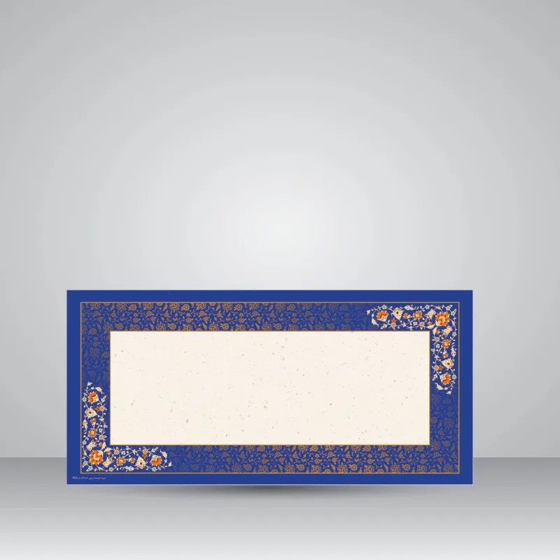 کاغذ تذهیب بافت دار کد 623، سایز 50*23 cm (بسته 10 عددی)