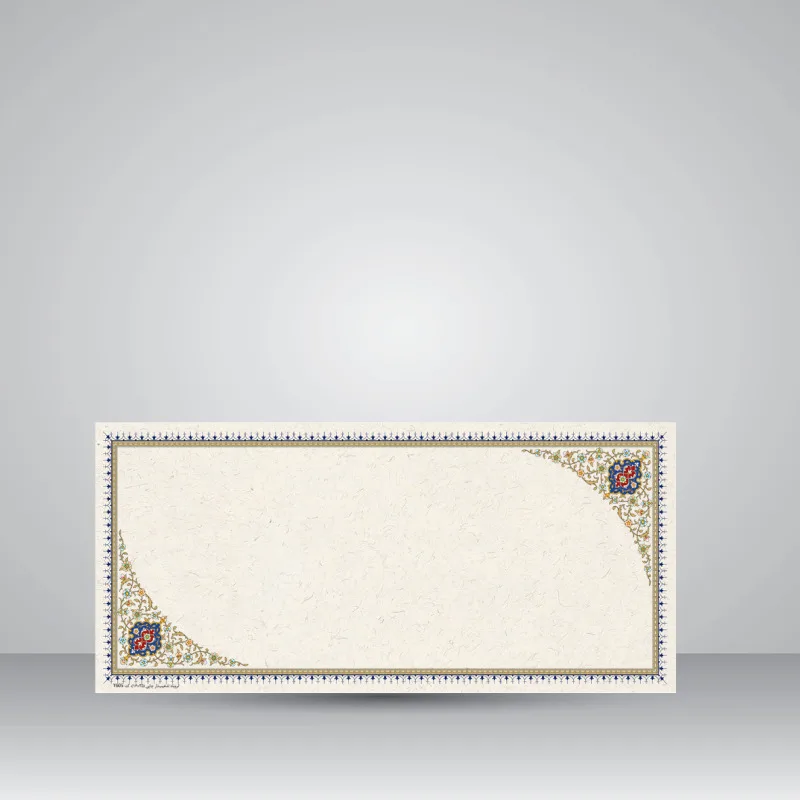 کاغذ تذهیب دار چاپی کد 605، 35*16 cm (بسته 10 عددی)