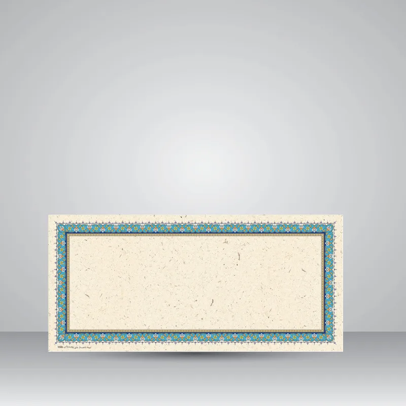 کاغذ تذهیب دار چاپی کد 606، 35*16 cm (بسته 10 عددی)