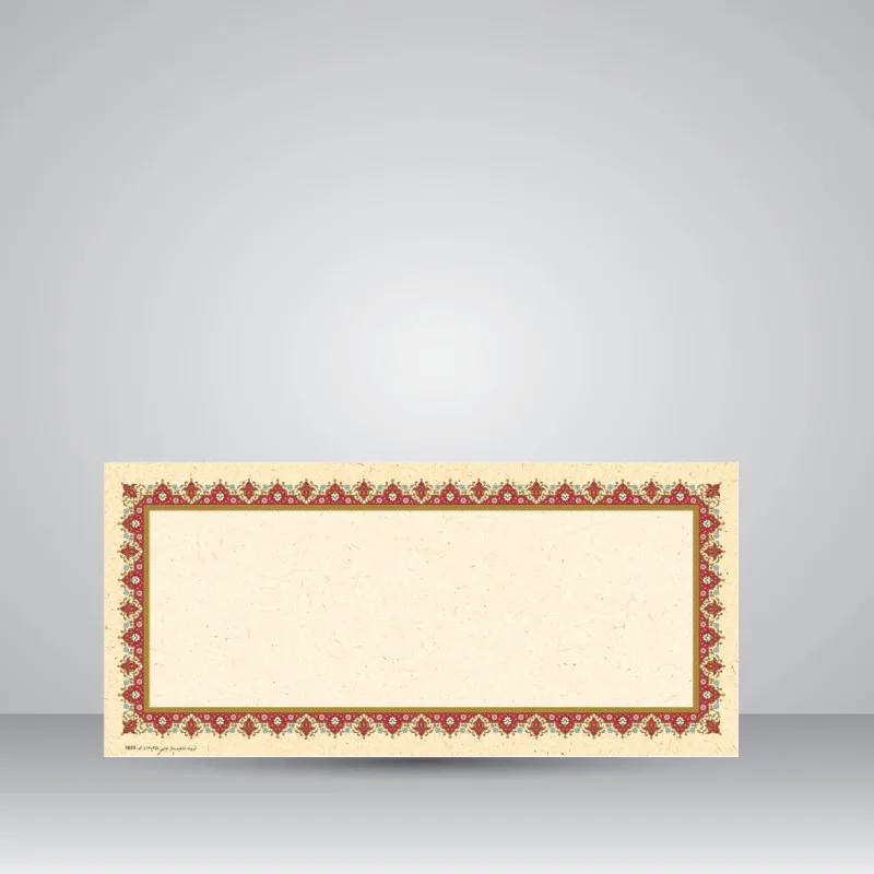 کاغذ تذهیب دار چاپی کد 610، 35*16 cm (بسته 10 عددی)