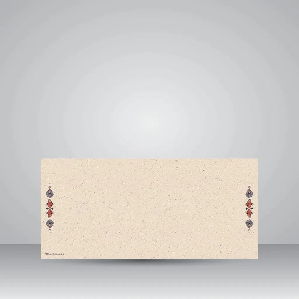 کاغذ تذهیب دار چاپی کد 661، سایز 35*16 cm (بسته 50 عددی)