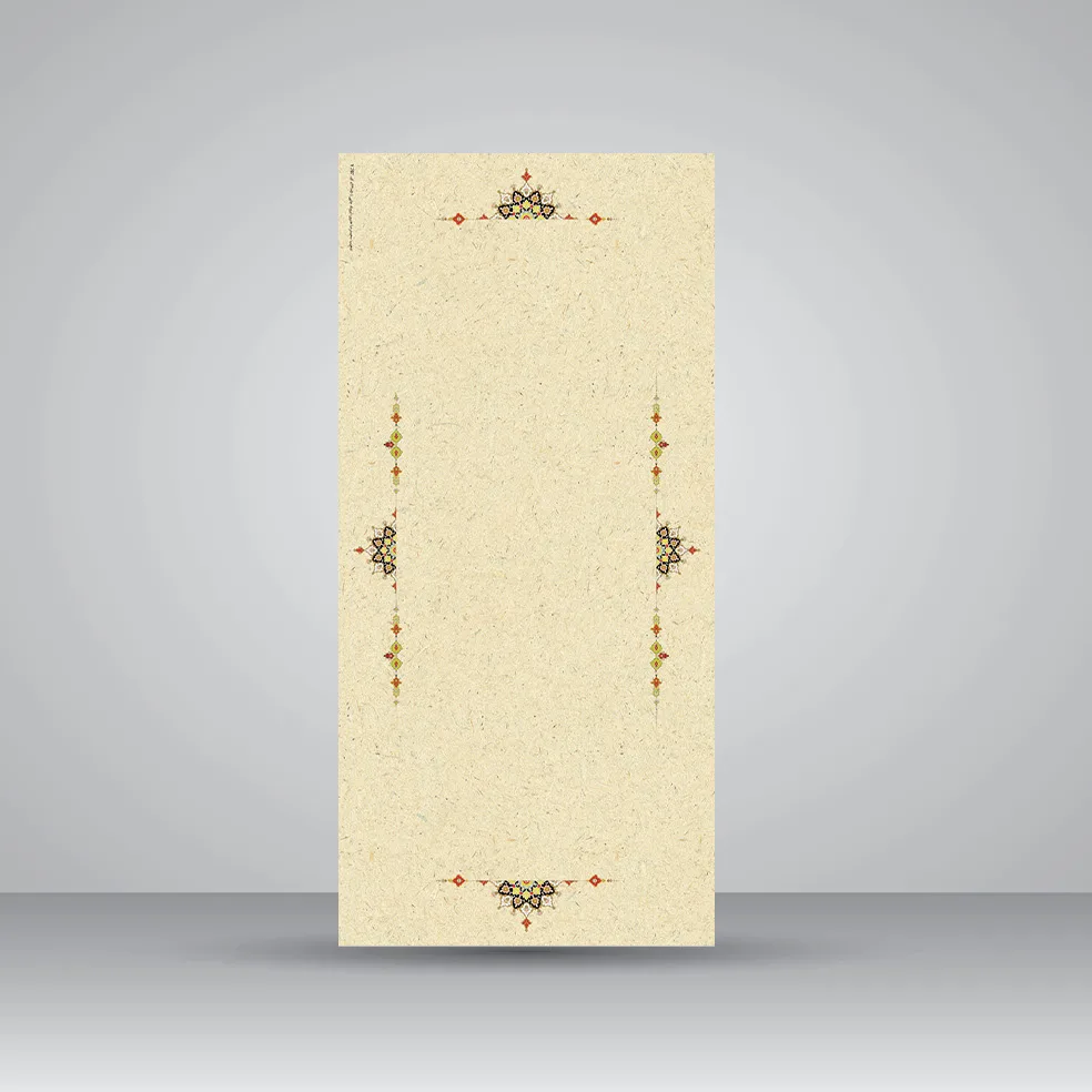 کاغذ تذهیب دار چاپی کد 707، 50*23 cm (بسته 10 عددی)
