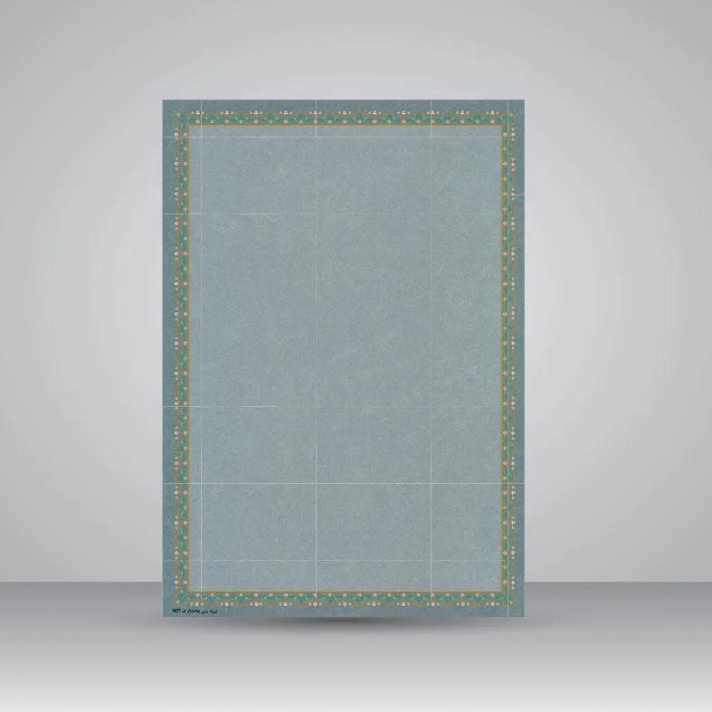 کاغذ تذهیب دار چاپی کد 877، سایز 35*25 cm (بسته 10 عددی)