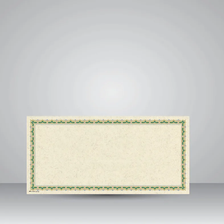 کاغذ تذهیب دار چاپی کد 883، 50*23 cm (بسته 10 عددی)