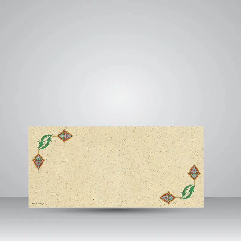 کاغذ تذهیب دار چاپی کد 885، 35*16 cm‌ (بسته 50 عددی)