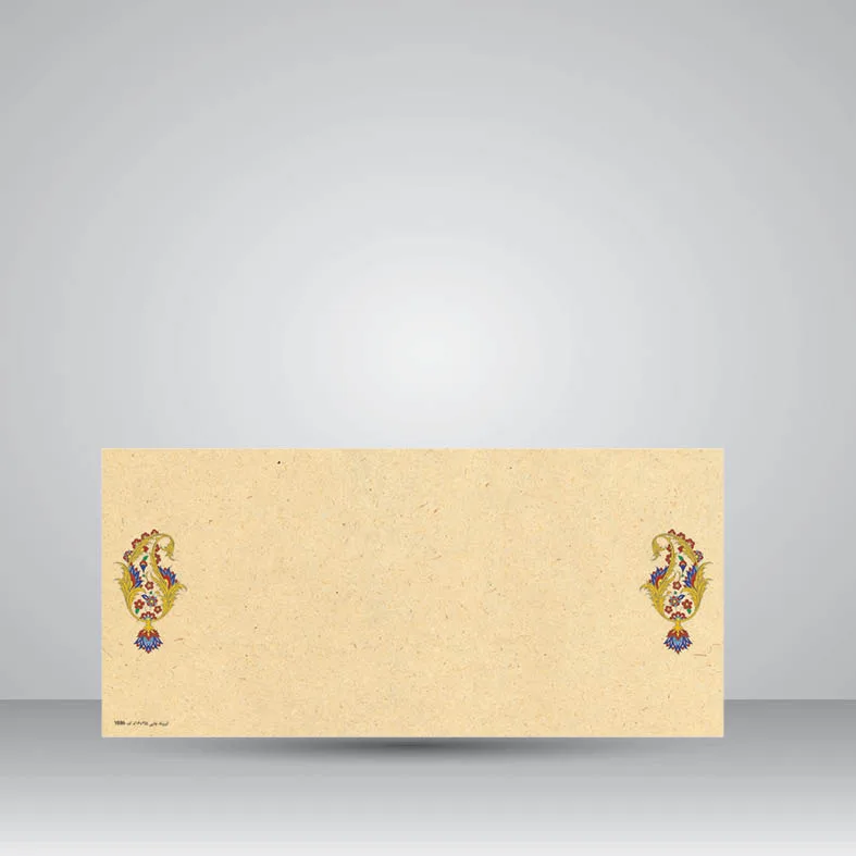 کاغذ تذهیب دار چاپی کد 886، 35*16 cm (بسته 10 عددی)