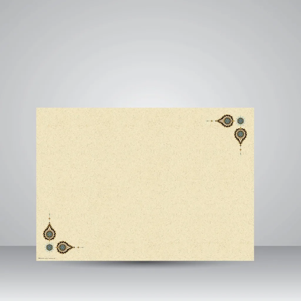 کاغذ تذهیب دار چاپی کد 979، سایز 70*50 cm (بسته 30 عددی)