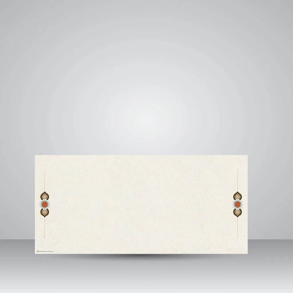 کاغذ تذهیب دار چاپی کد 988، 70*33 cm (بسته 10 عددی)