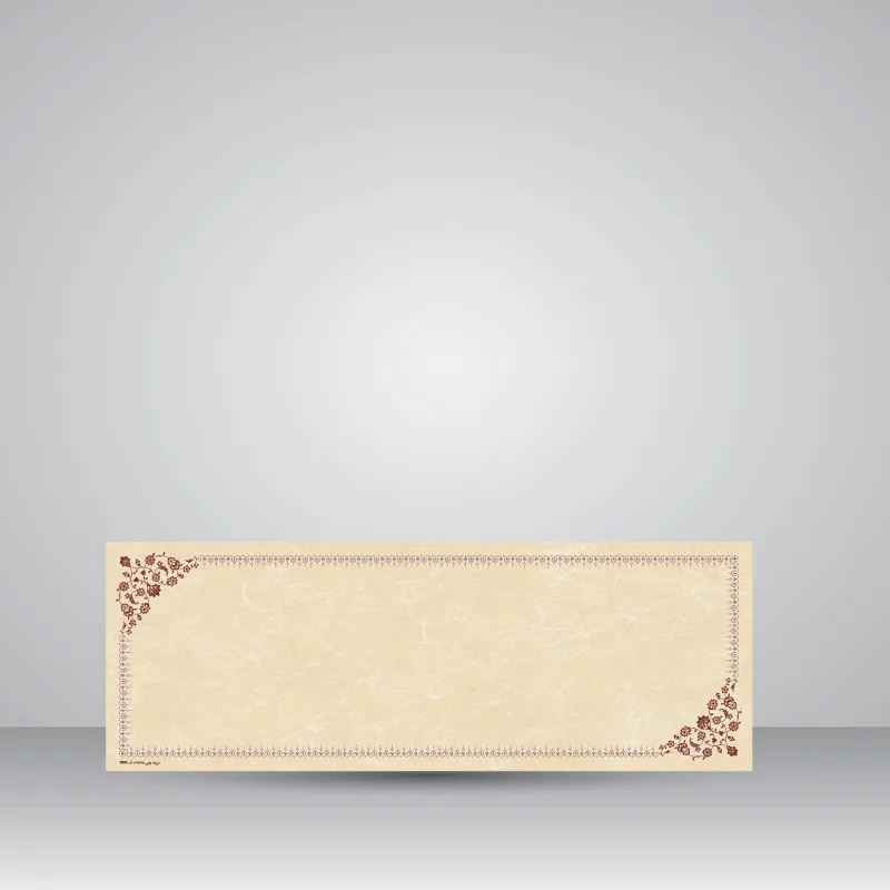 کاغذ تذهیب دار چاپی کد 995، 48*17 cm (بسته 50 عددی)