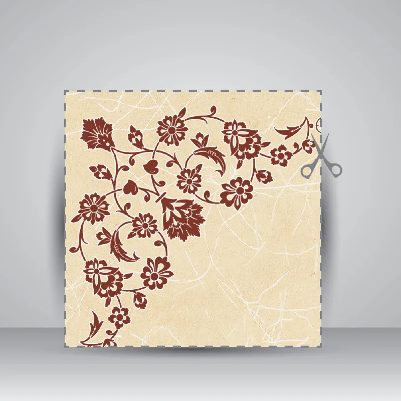 کاغذ تذهیب دار چاپی کد 995، 48*17 cm (بسته 50 عددی) — انتشارات یساولی