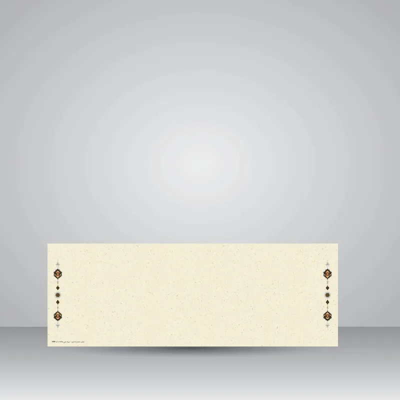 کاغذ تذهیب دار چاپی کد 999، 48*17 cm (بسته 50 عددی)