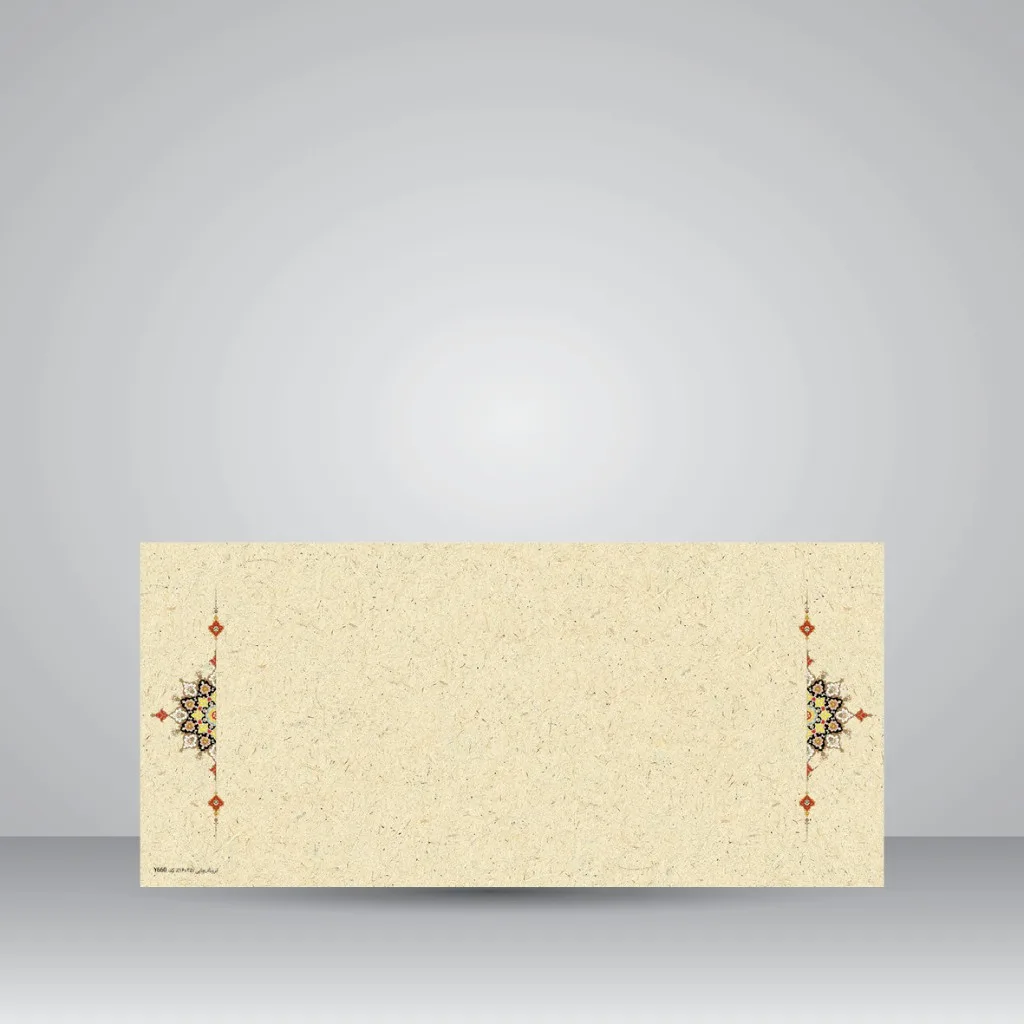 کاغذ تذهیب دار چاپی، کد 660، سایز 35*16 cm (بسته 50 عددی)