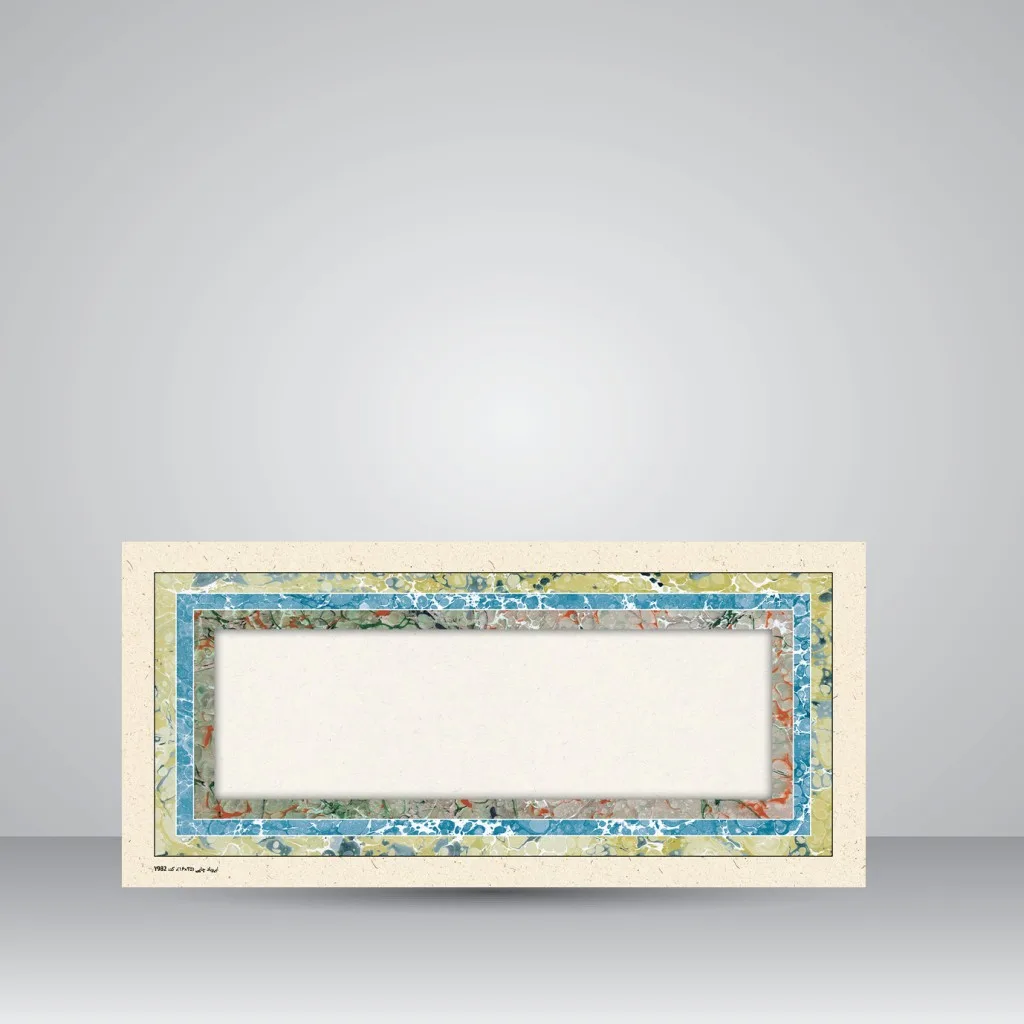 کاغذ تذهیب دار،35*16 cm، کد 982، (بسته 10 عددی)