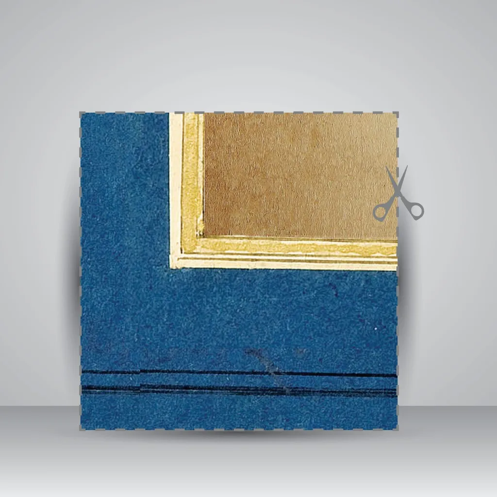 کاغذ تذهیب دار،50*35 cm، کد 907، (بسته 10 عددی) — انتشارات یساولی