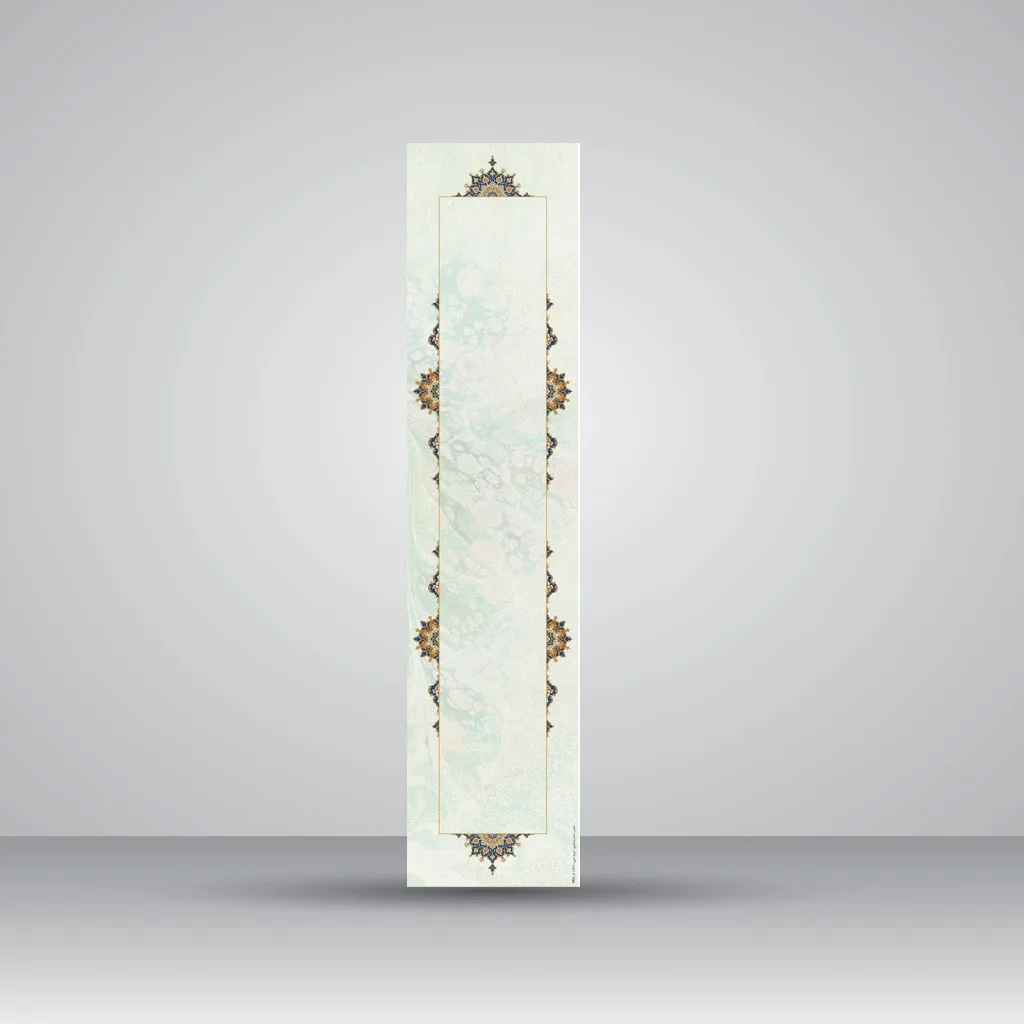 کاغذ تذهیب دار،70*16 cm، کد 922، (بسته 10 عددی)