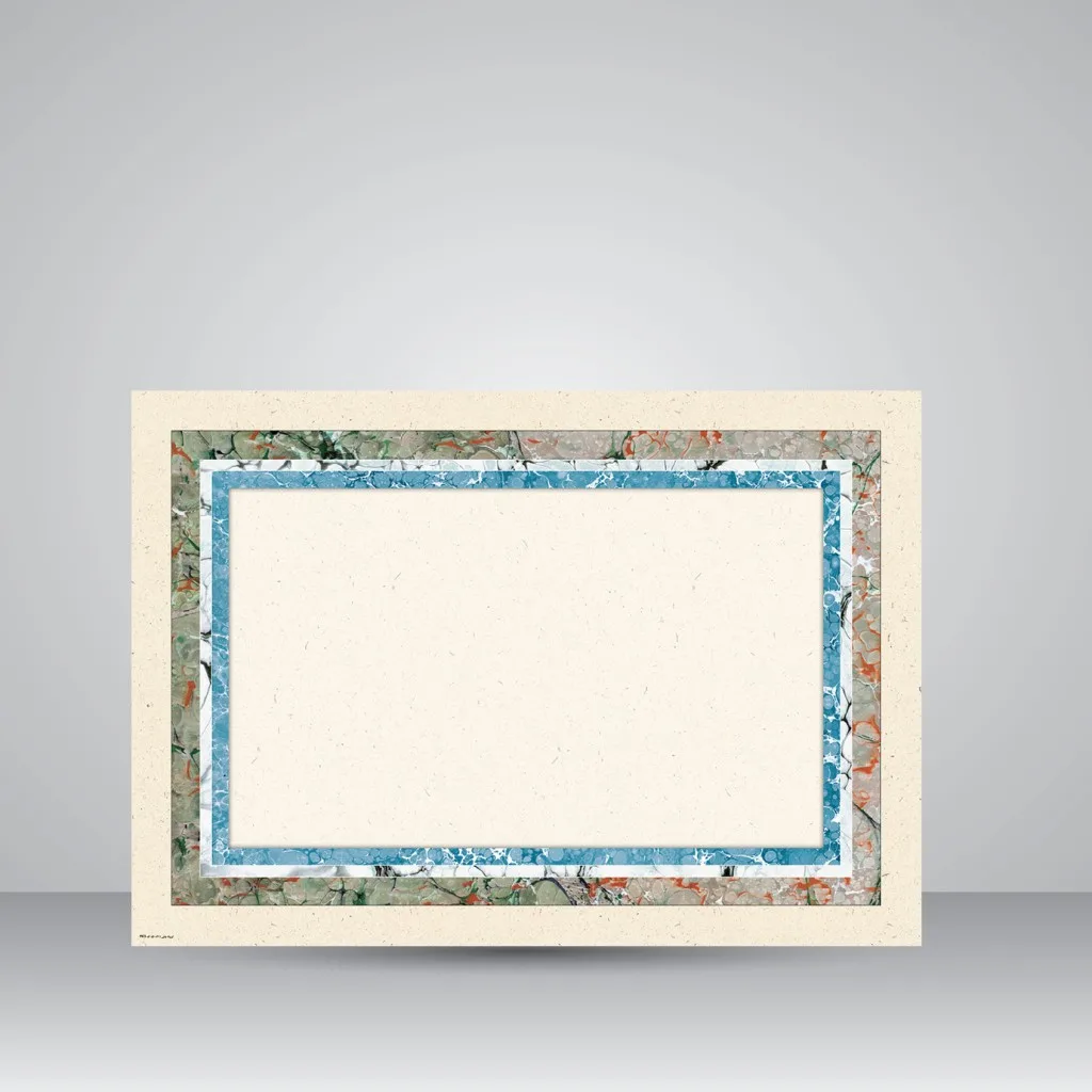 کاغذ تذهیب دار،70*50 cm، کد 973، (بسته 10 عددی)