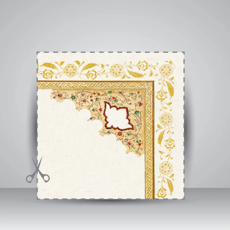 کاغذ ابروباد چاپی،30*21 cm، کد 654، (بسته 10 عددی) — انتشارات یساولی