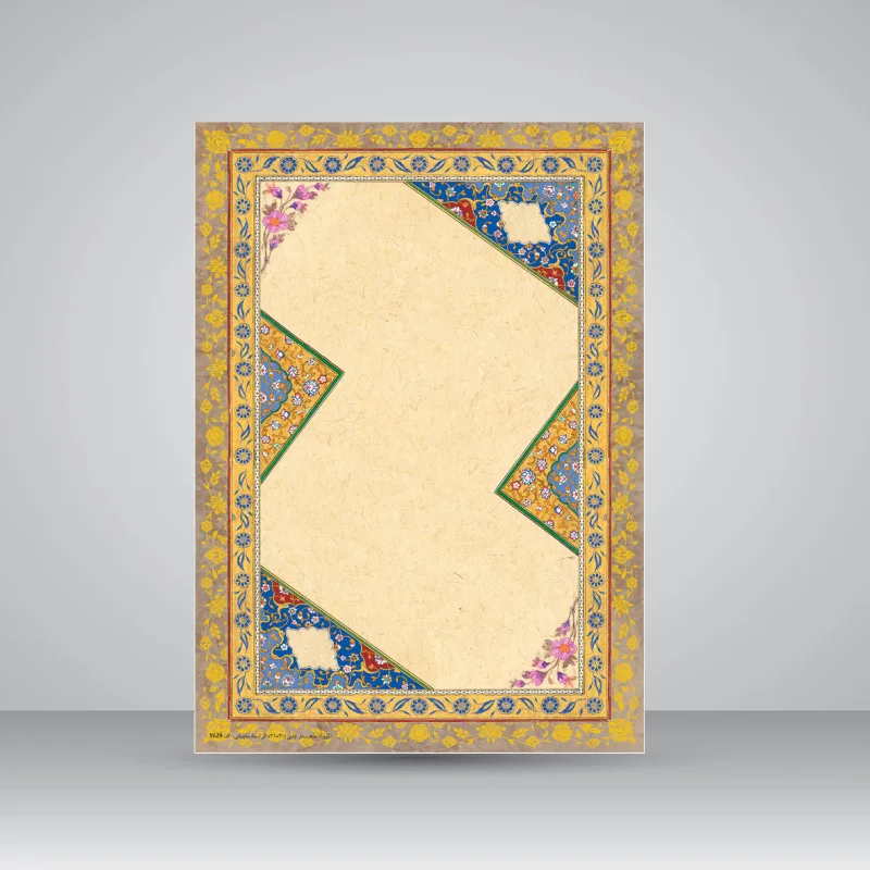 کاغذ تذهیب دار،30*21 cm، کد 629، (بسته 10 عددی)