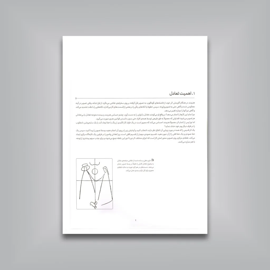 کتاب ترکیب بندی در هنر (نقاشی) هنری رنکین پور نشر — انتشارات یساولی