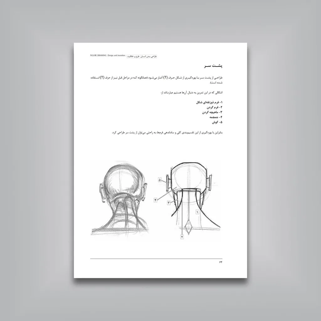 کتاب طراحی بدن انسان طرح و خلاقیت | میشل هامپتون — انتشارات یساولی