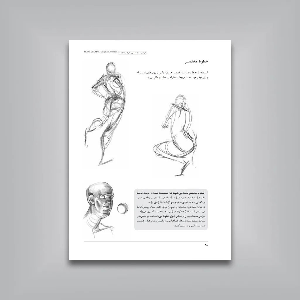 کتاب طراحی بدن انسان طرح و خلاقیت | میشل هامپتون — انتشارات یساولی