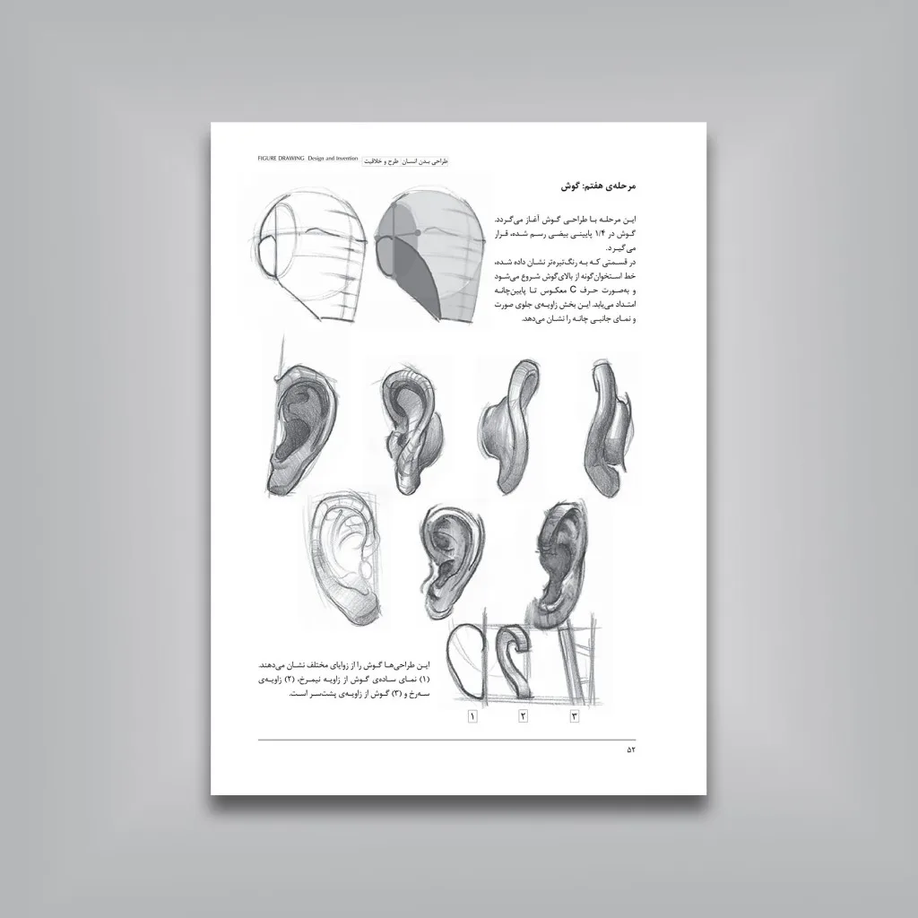 کتاب طراحی بدن انسان طرح و خلاقیت | میشل هامپتون — انتشارات یساولی