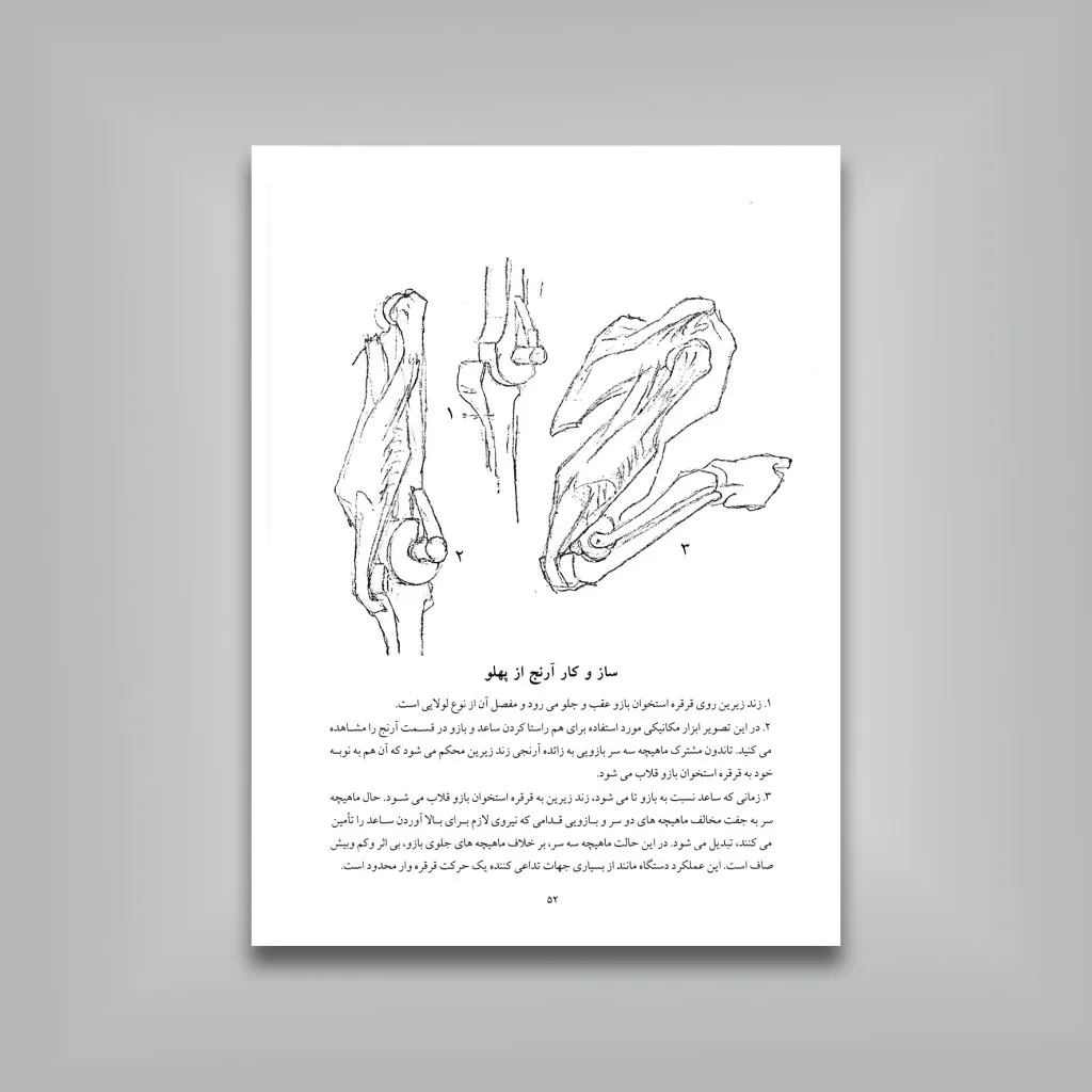 کتاب مکانیسم بدن انسان در طراحی جرج ب. بریجمن نشر — انتشارات یساولی