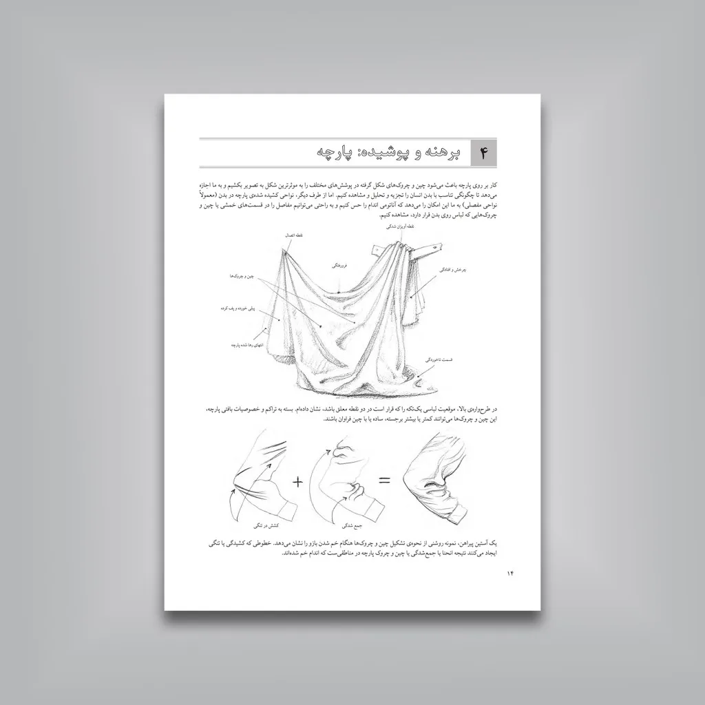 کتاب هنر طراحی اندام با لباس: پرتره‌‌ مردم در زندگی روزمره | نشر — انتشارات یساولی