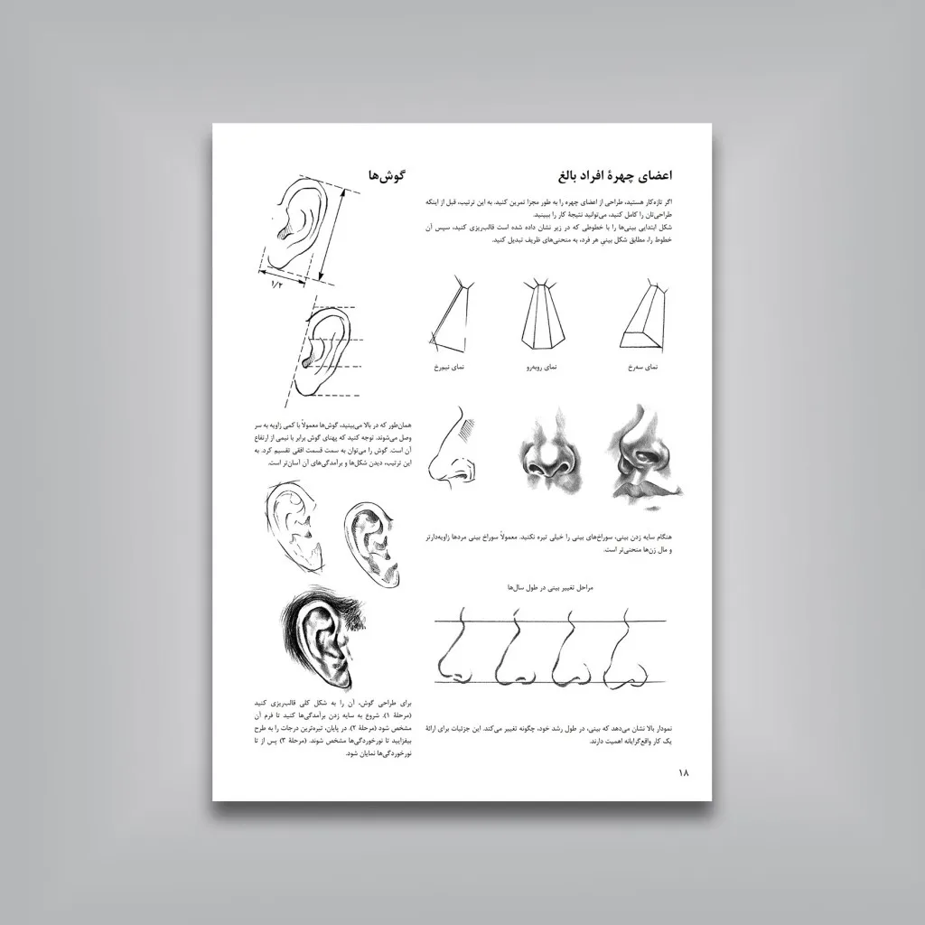 کتاب گام به گام طراحی از چهره | والتر فاستر | نشر — انتشارات یساولی