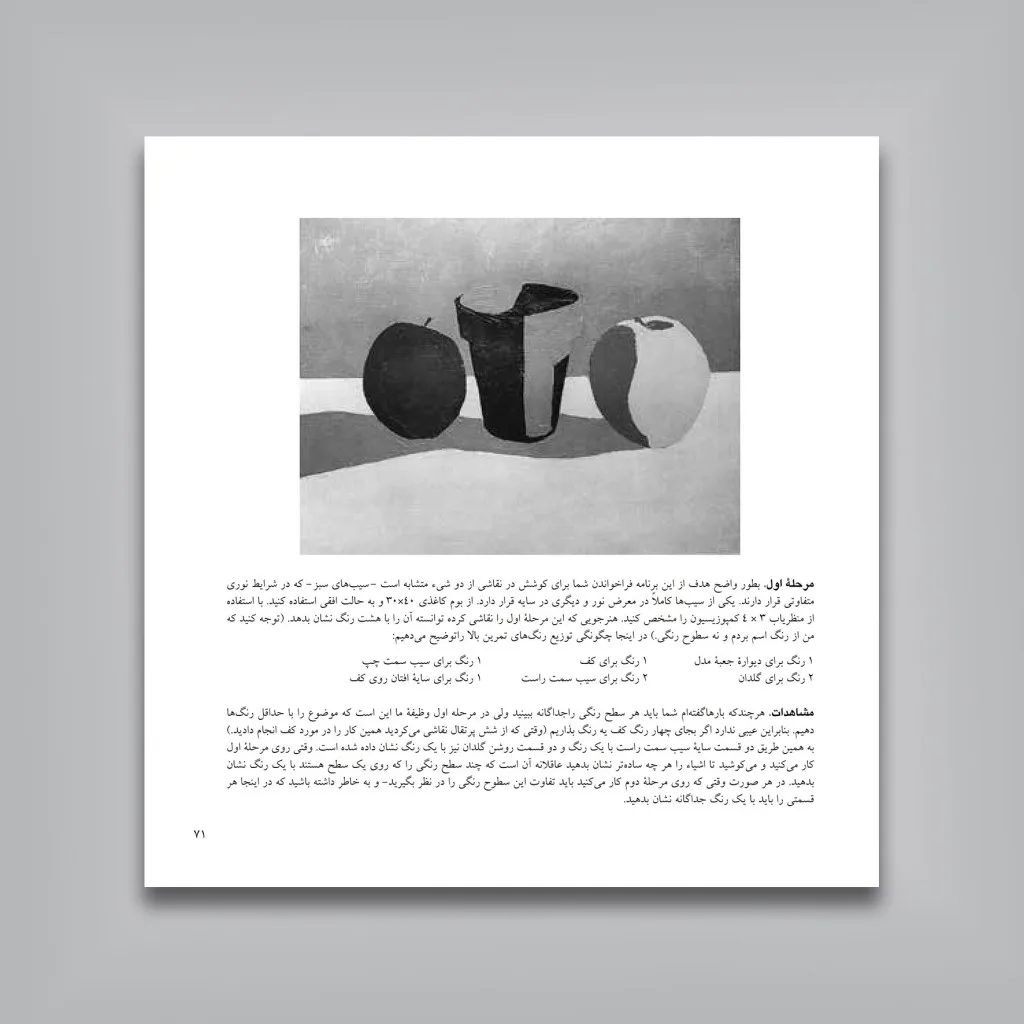 کتاب رنگ را چگونه ببینیم و نقاشی کنیم آرتور اشترن نشر — انتشارات یساولی