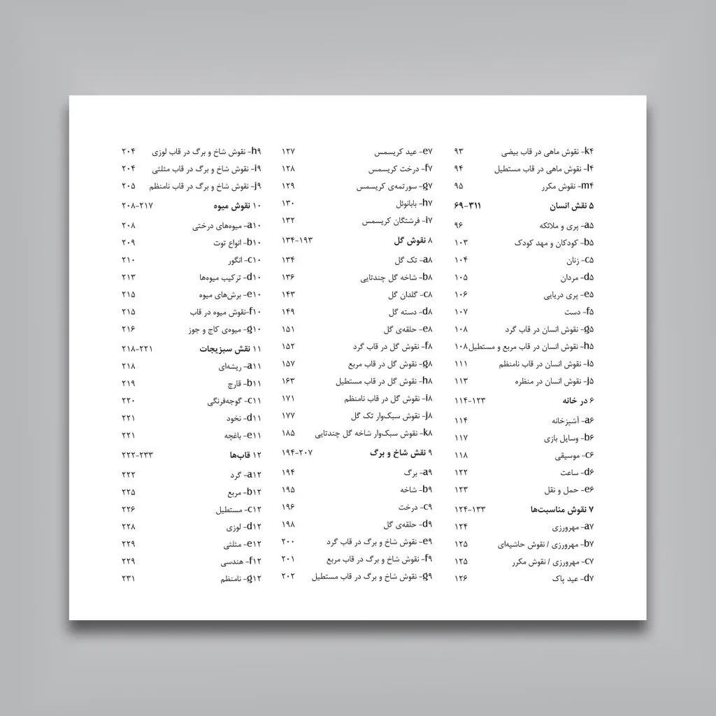 کتاب مرجع طرح تزئینی | نشر — انتشارات یساولی