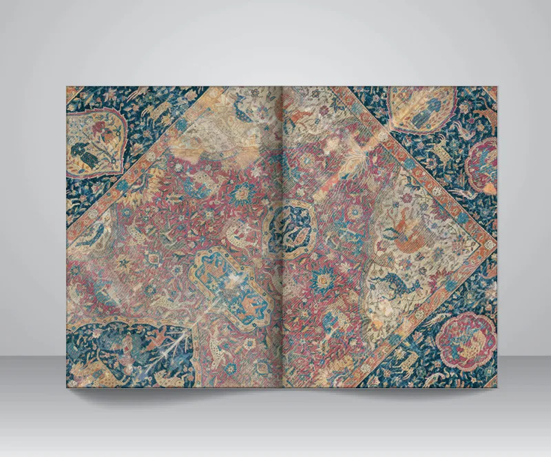 کتاب گنجینه ملی فرش ایران اثر تورج ژوله و ..نشر — انتشارات یساولی