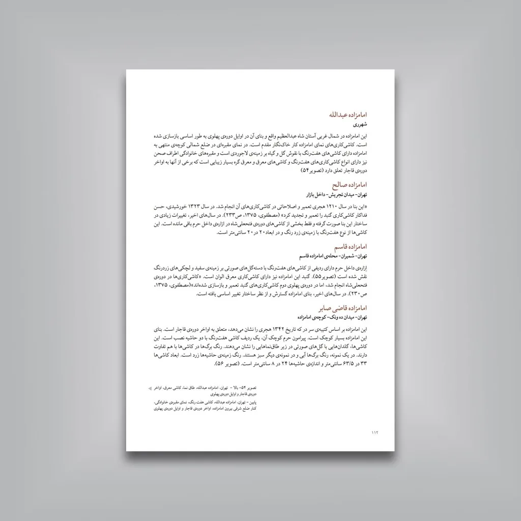 کتاب کاشی کاری قاجاری | محمدرضا ریاضی | نشر — انتشارات یساولی