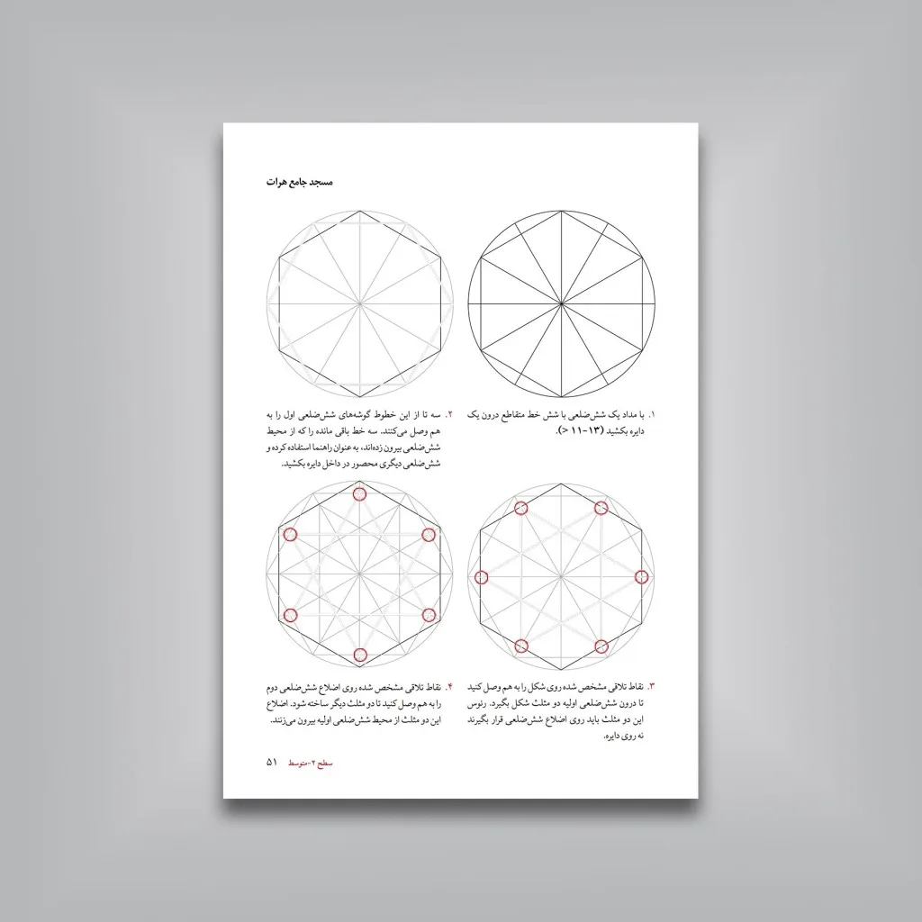 کتاب آموزش گام به گام طرح های هندسی اسلامی اریک بروگ نشر — انتشارات یساولی