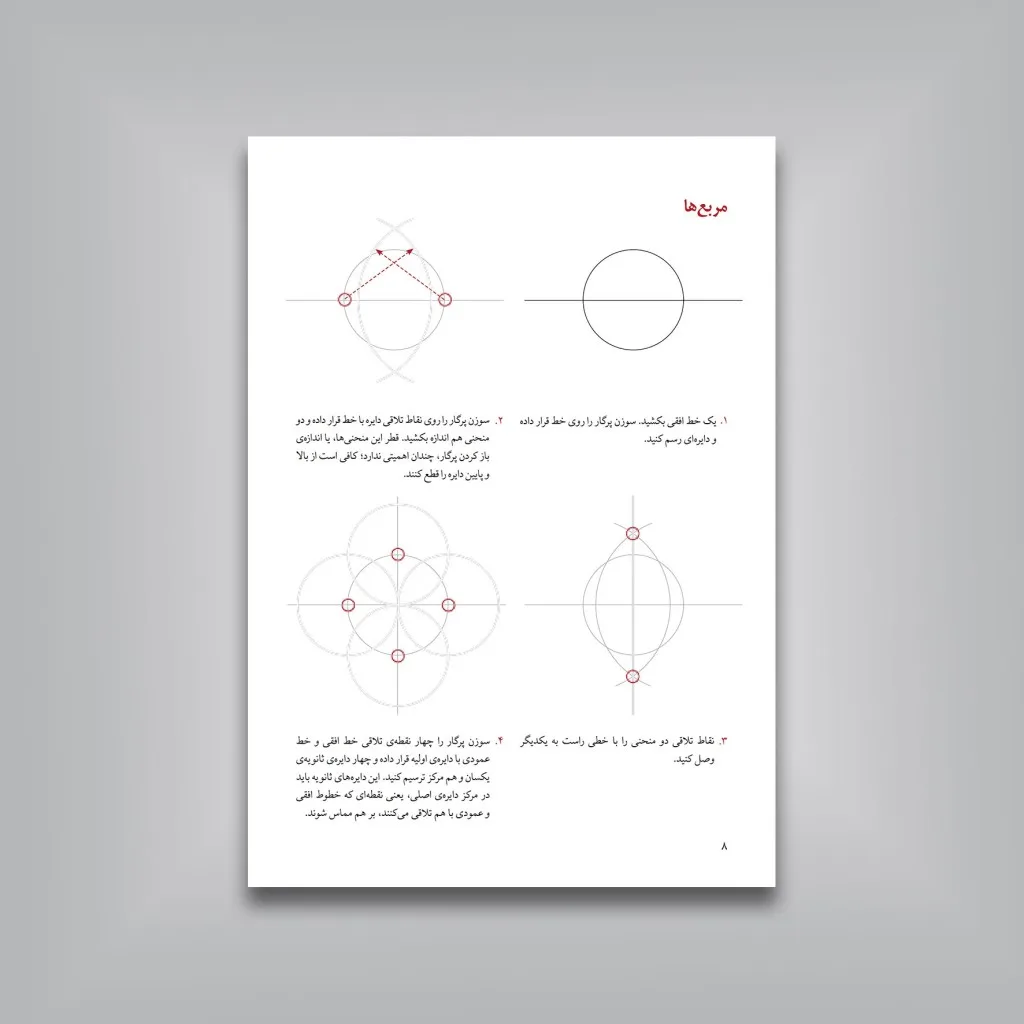 کتاب آموزش گام به گام طرح های هندسی اسلامی اریک بروگ نشر — انتشارات یساولی