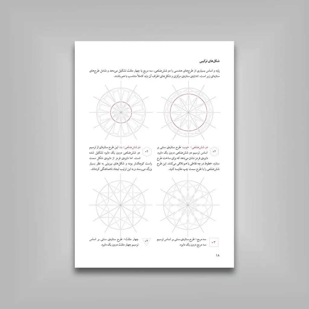 کتاب آموزش گام به گام طرح های هندسی اسلامی اریک بروگ نشر — انتشارات یساولی