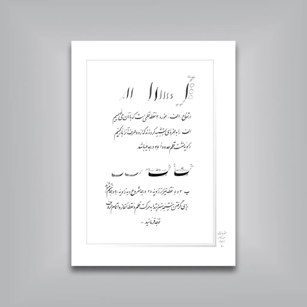 کتاب آموزش خط نستعلیق | کریم شیرالی | انتشارات — انتشارات یساولی