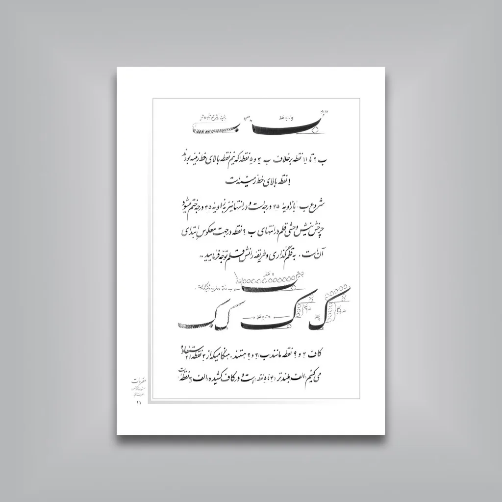 کتاب آموزش خط نستعلیق | کریم شیرالی | انتشارات — انتشارات یساولی