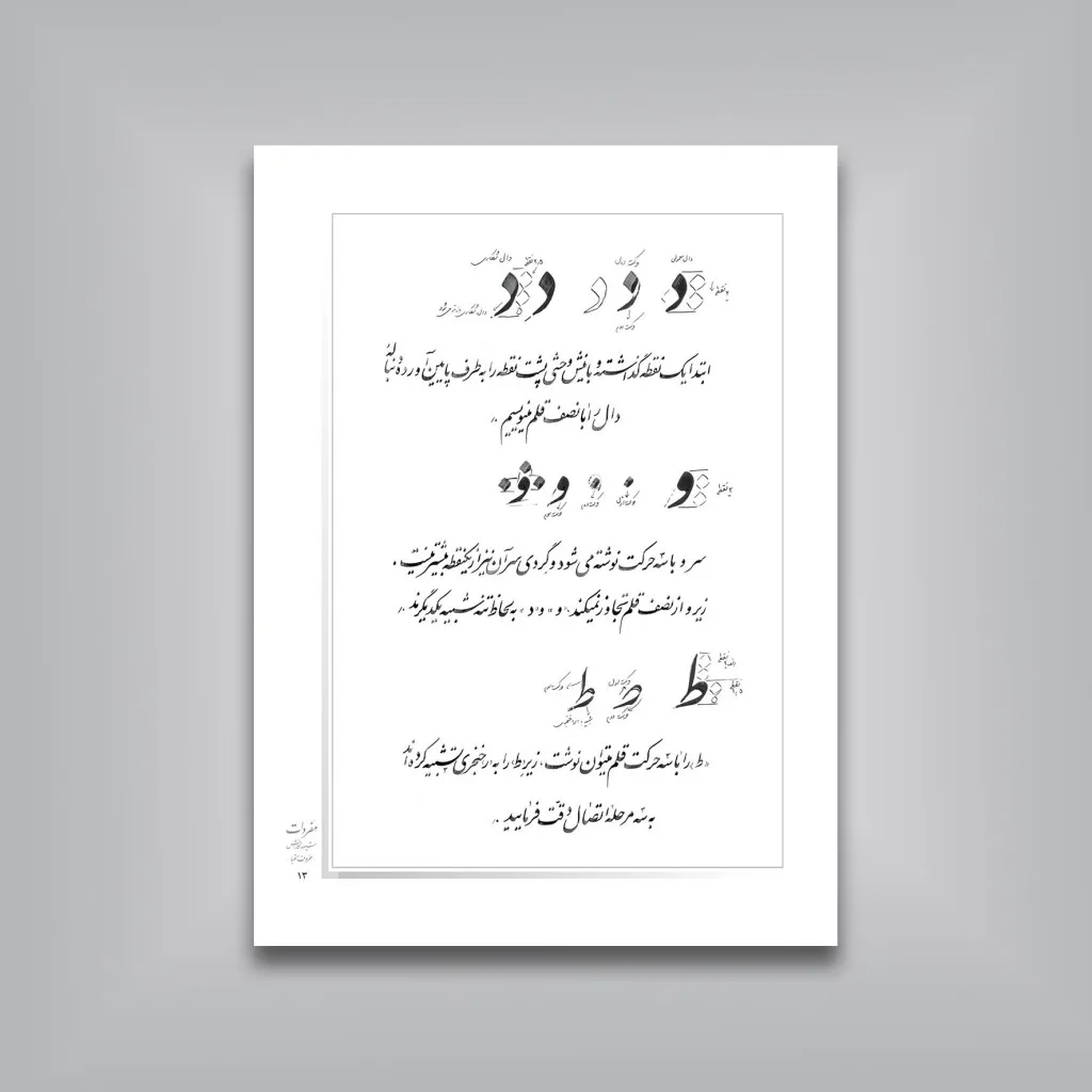 کتاب آموزش خط نستعلیق | کریم شیرالی | انتشارات — انتشارات یساولی
