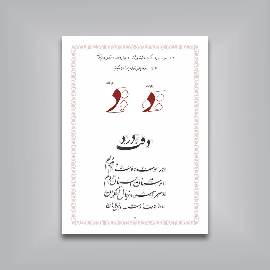 کتاب آموزش خط نستعلیق سطرنویسی | کریم شیرالی | نشر — انتشارات یساولی