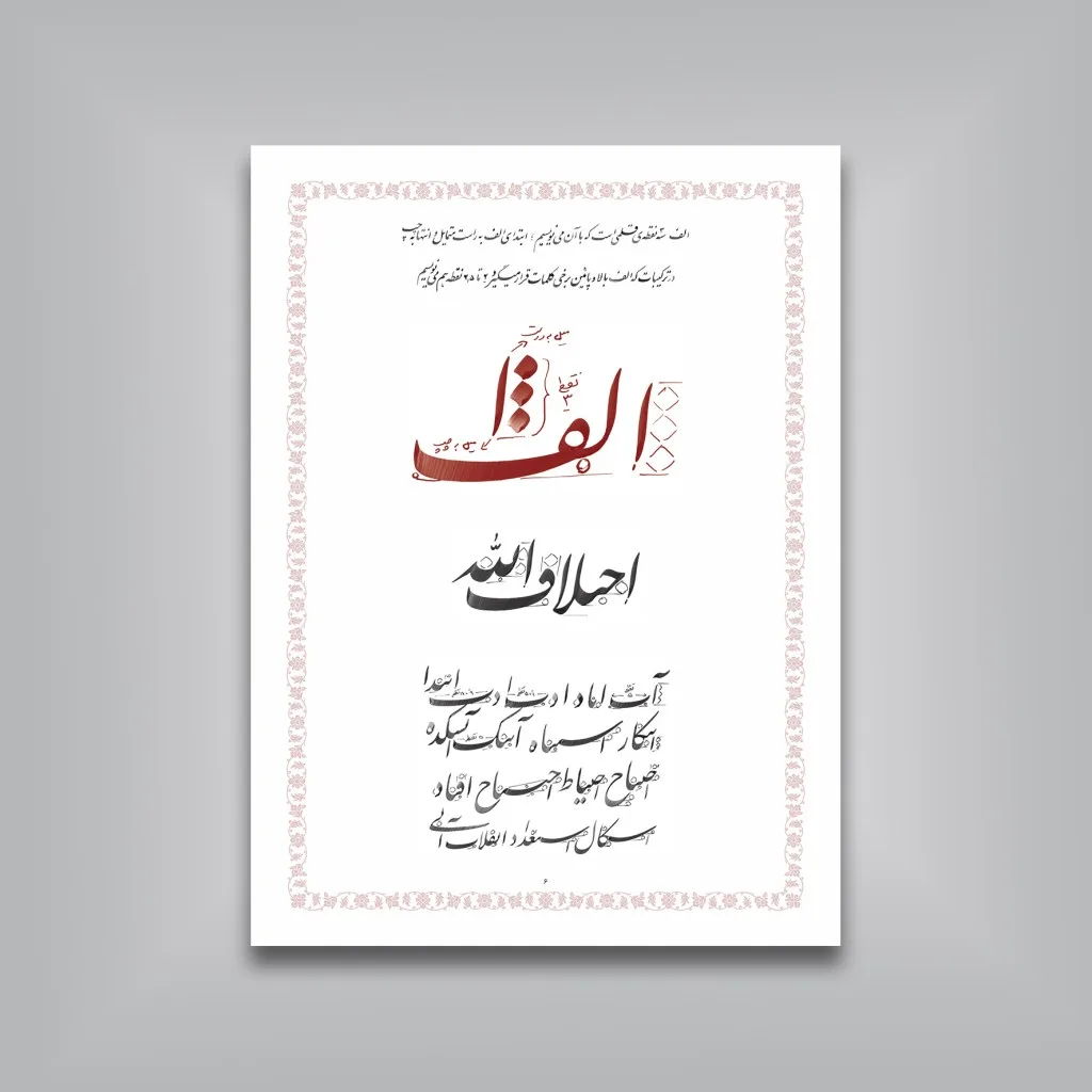 کتاب آموزش خط نستعلیق سطرنویسی | کریم شیرالی | نشر — انتشارات یساولی