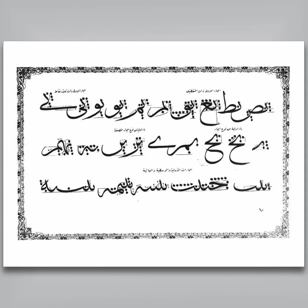 کتاب قواعد الخط العربی | هاشم بغدادی — انتشارات یساولی